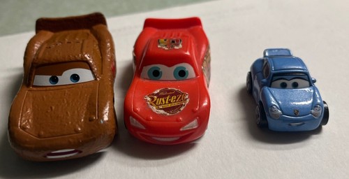 Disney Pixar Cars Konvolut Rot Pullback Lightning Mcqueen Auto Lot 3 - Bild 2 von 5