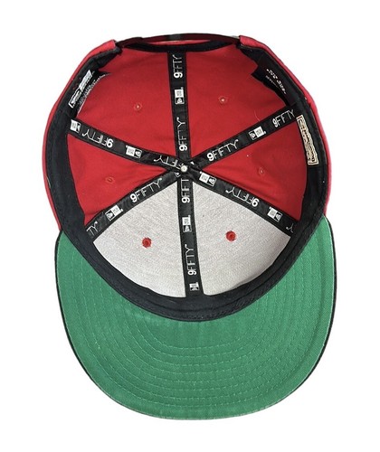 Cappello Berretto Miami Heat Hardwood Classics New Era 9FIFTY Snapback Rosso NBA Regolabile - Foto 11 di 13
