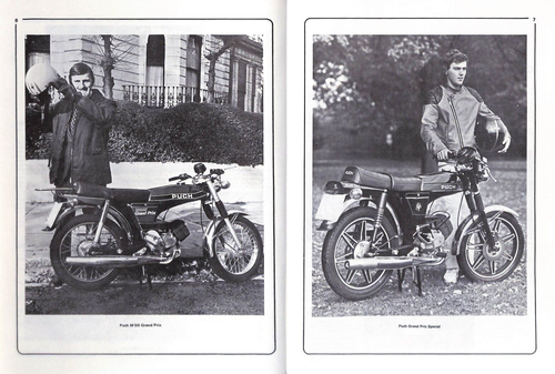 Haynes PUCH Sports Mopeds VS50 VZ50 M50 Sport Grand Prix Workshop Manual ~ 1976 - Imagen 6 de 6