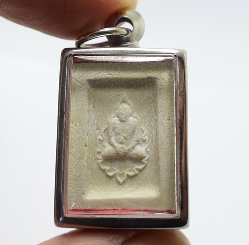 PHRA KUMKAO LP RUESI LINGDAM BENDECIDO 1990 2533 LERSI LING DAM AMULETO REAL AMULETO AFORTUNADO - Imagen 2 de 7