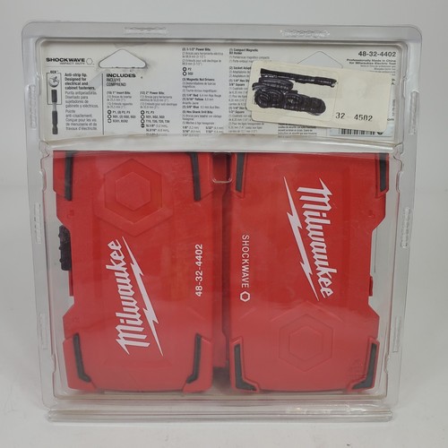 Neu (Fabrikversiegelt) Milwaukee 48-32-4402 Schlagbohrschrauber-Set (35 Stck.) - Bild 5 von 5