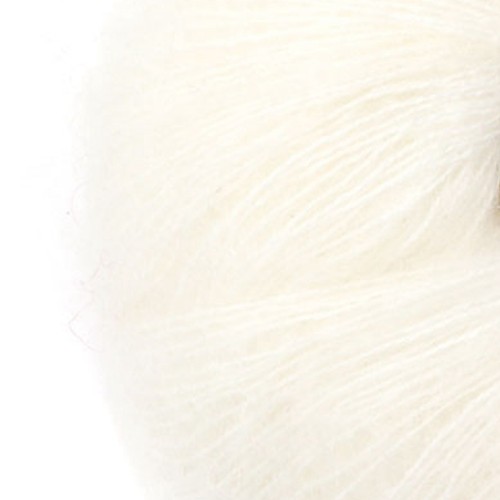 Luxury Soft Angora Mohair Wool Yarn - Anti-Pilling Versatile Knit - White - Picture 16 of 19