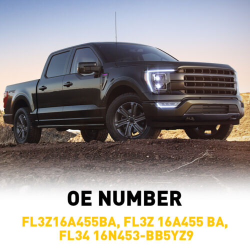 For 2015-22 Ford F150 running board REARend RIGHT cap Passenger side step EOA - Picture 5 of 7