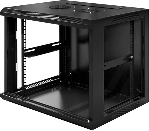 9 HE 19" Wandschrank mit Gitternetz-Tür (BxTxH) 600x450x500mm - Bild 3 von 6