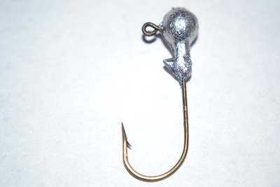 1//4 BALL JIG HEADS MATZUO BLACK SICKLE 100 PACK NO COLLAR CRAPPIE PERCH LURES