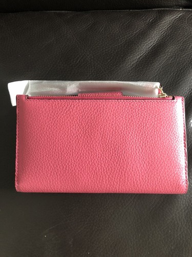 Coach Pink Stripe Tech Phone Wallet With Strap - Afbeelding 4 van 6