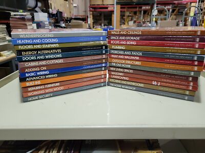 Time Life Series Home Repair and Improvement 26 Volumes Hardcover Books Lot