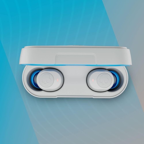 SKULLCANDY Jib True 2 Wireless Bluetooth Earbuds 2JTW-N751 (grey/Blue)IPx4 - Picture 11 of 15