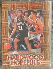 Tim Duncan (Spurs) 1997/98 Stadium Club Hardwood Hopefuls Insert-Card