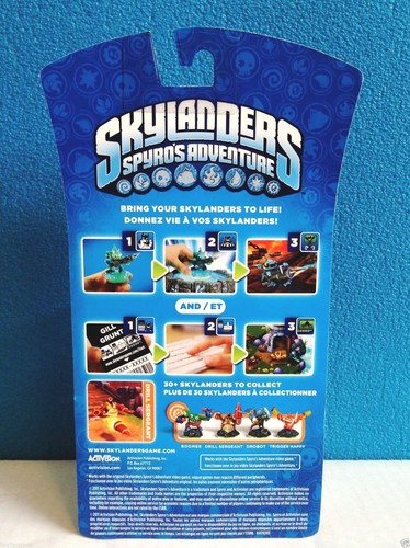*NEU Skylanders Spyro's Adventure **CLEAR RED DRILL SERGEANT** Walmart Exclusive - Bild 2 von 2