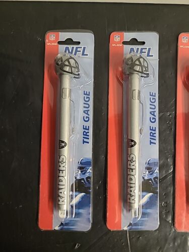 Oakland Raiders Team Tire Gauge Lot Of 5 - Picture 2 of 7