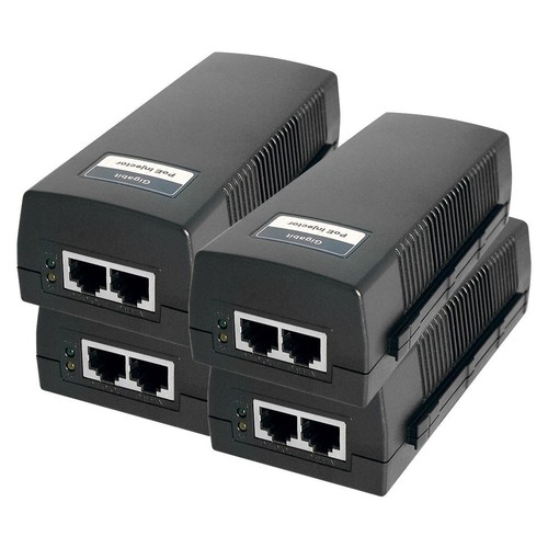 Gigabit PoE Plus Iniettore di potenza 802.3af 802.3at 48 V 0,65 A 30 W - Foto 10 di 10