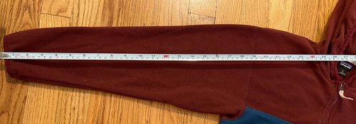 Patagonia Synchilla Snap T Fleece Pullover Maroon/Blue Kids Youth Sz Large (12) - Picture 10 of 21