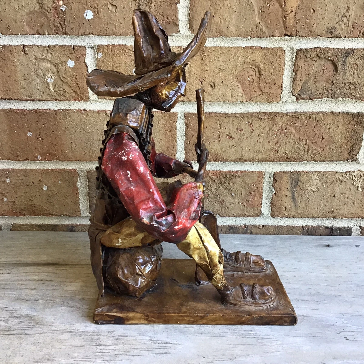 RARE Vintage Large MEXICAN FOLK ART PAPER MACHE Sculpture
