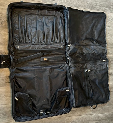Kenneth Cole Reaction Luggage Garment Bag W Rolling Wheels & Retractable Handle - Picture 14 of 22