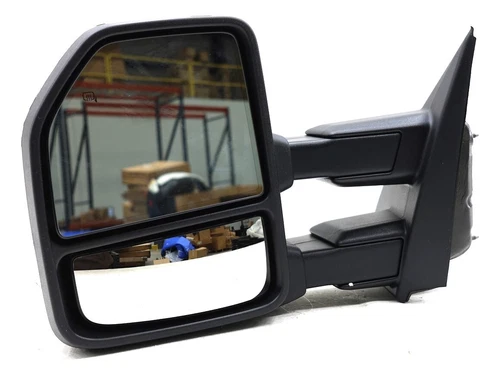NEW OEM Ford Driver Side Door Towing Mirror w/ Chrome FL3Z-17683-AE F150 15-18
