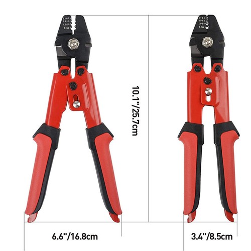 Fishing Plier Wire Rope Leader Crimping Tool Aluminum Fishing Crimping Pliers - Picture 3 of 13