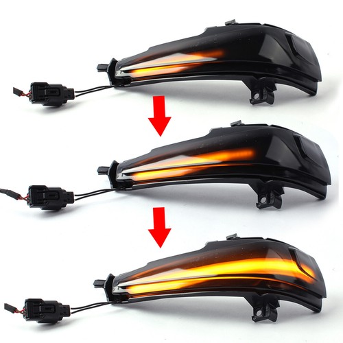 2pcs Dynamic Turn Signal Mirror Blinker Light For Honda Civic 8th 06-2011 Sedan - Picture 7 of 12