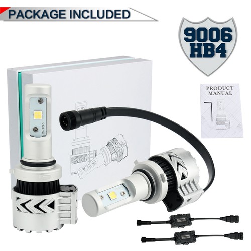 LED 9006 HB4 72W 12000LM XHP50 Fari Ricambio Lampadine Lampade Bianca