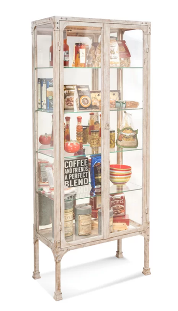 Philip Reinisch Co Lighthouse Serpentine Corner Curio Cabinet For Corner Curio Cabinet