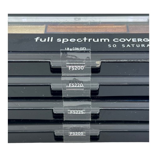 CoverGirl Full Spectrum Quad Eyeshadow Palette Lot Of 4 Multicolor Shades New - Picture 7 of 7