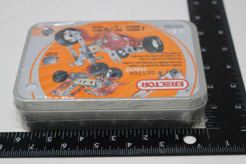 New MECCANO Erector Design Starter Flex #842706E 2012 Two Model Set in tin case - Picture 7 of 9