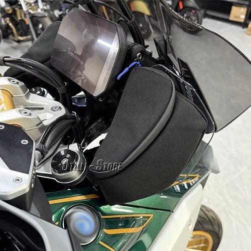 Motorcycle Accessories Wind Deflector Bags Set Black For BMW R1300GS 2023 2024 - Picture 6 of 8