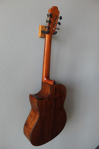 Marlon (Francisco) Navarro Acoustic/Electric Spruce Top Classical Guitar - 640 - Picture 10 of 11