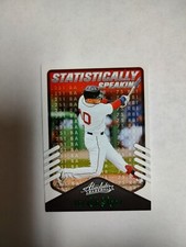 2022 Panini Absolute - Statistically Speaking  Green #SS-9 Trevor Story (JGA)