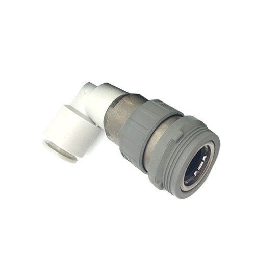 SMC KK4S-10L S Coupler - Socket Elbow Type With One-touch Fitting New - 第 1/4 張圖片