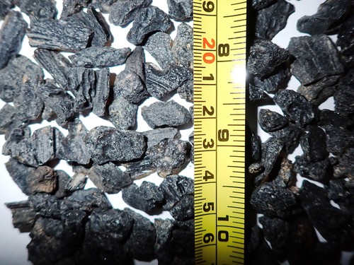 Lote de piezas de 0,3 Kg de piedra tectita indochinita negra de 0,1 a 1 gramo tamaño muy pequeño - Imagen 9 de 15