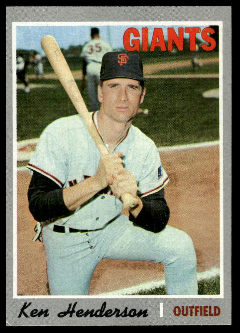 1970 Topps #298 Ken Henderson