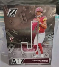 2024 Panini Zenith JAYDEN DANIELS ROOKIE #10 A TO Z