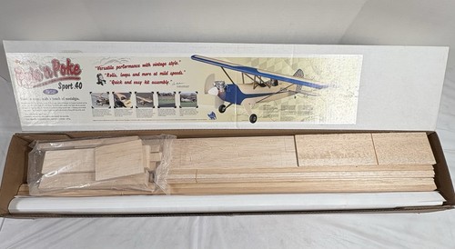 Great Planes Pete n Poke Sport .40 RC Plane Kit, Discontinued! NEW IN OPEN BOX - Picture 6 of 7