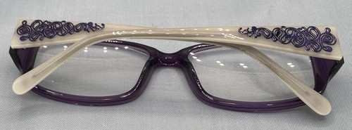 Occhiali da vista Laura Ashley Katy donna viola perla montatura bordo intero 53-16-135 mm - Foto 2 di 7