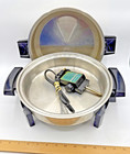 West Bend 17209 Liquid Core Electric 11" Skillet with Lid Stainless Steel