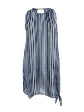 Becca Women's Pierside Crochet Side-Tie Dress Swim Cover-Up