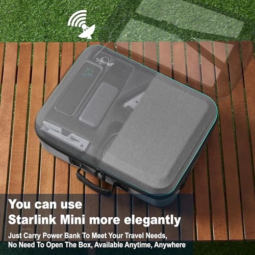 Starlink Mini Case, Hard Travel inkl. 1 Meter DC5521 auf Typ-C Kabel - Bild 6 von 7