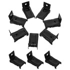 10 Pcs Rail Ceiling Bracket Mount Curtain Track Mounting Accessories