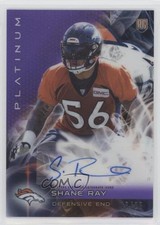 2015 Topps Platinum Auto Rookies Purple Refractor /25 Shane Ray #AR-SR Auto RC
