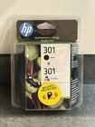 HP N9J72AE 301 Original Ink Cartridges, Black and Tri-Colour, Multipack Exp 2026