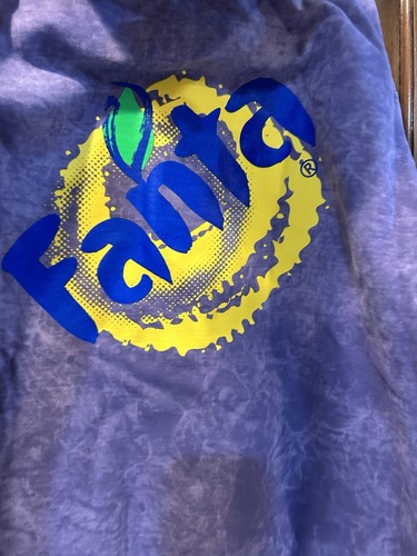 NWOT RARE HTF Fanta Pullover Hoodie Tie Dye Purple Size XL Coca Cola - Picture 4 of 10