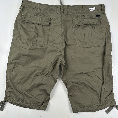 Vintage Sean John Cargo Flight Shorts Herren 42 x 15 Armeegrün Militär Y2K Taschen