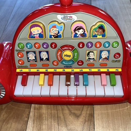 Rare 2007 Disney Little Einsteins VTech Play & Learn Rocket Piano Works (Read) - Picture 2 of 5