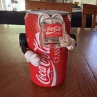 Vintage Coca-Cola Classic Can Character Cup bank