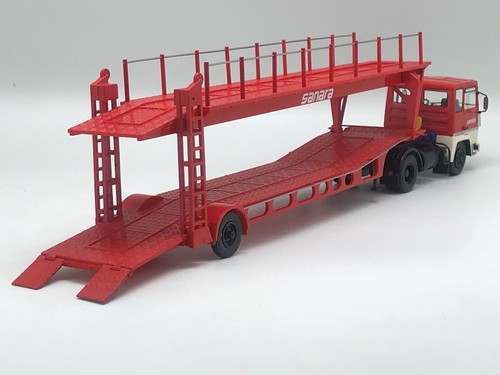 ODEON, BERLIET TR250 4x2 con rimorchio portaauto SANARA, 1/43, ODE094 - Foto 2 di 2