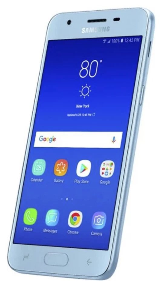 SAMSUNG GALAXY J3 16GB VERIZON - SILVER ESN IS BAD - Image 4 of 4