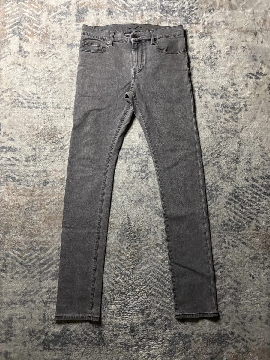 Gray Jeans Men's Saint Laurent for sale | eBay