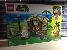 New Sealed Retired Lego 71424 Super Mario Donkey Kong's Tree House 555pcs Cranky