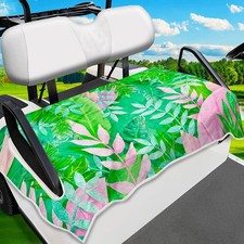 Golf Cart Seat Covers, Unique Golf Cart Seat Towel Blanket for All EZGO, Yamaha,